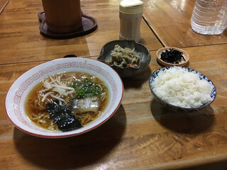 Teuchi Ramen Taka - ラーメン定食700円