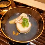 蓬左茶寮 - タケノコ真丈の椀