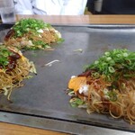 Okonomiyaki Hirano - ソバライW×2
                        ソバWライ