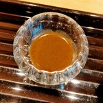 蓬左茶寮 - 味変用のソース