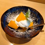 蓬左茶寮 - 宮崎産完熟マンゴーのショートケーキ