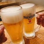 にぎり鮨 一五〇 - 乾杯♪