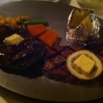 CHACOあめみや - ステーキとハンバーグのＷセットランチ