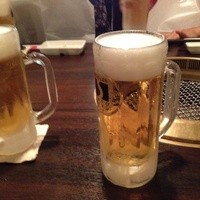 SATOブリアン 本店 - まずはビールで乾杯！