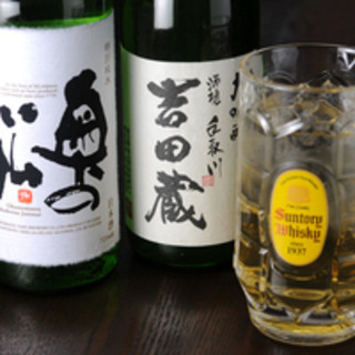 とんかつに合う日本酒取り揃えております