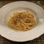 パッソ・ア・パッソ - 生ウニのカルボナーラ