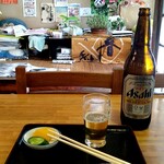 Shiyou Getsuan - ビール大瓶700円