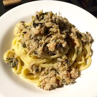 フォリオリーナ・デッラ・ポルタ・フォルトゥーナ - 蟹とオリーブのラグー マスカルポーネ風味とリングイネ