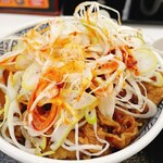 Yoshinoya - ねぎラー油牛丼