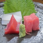 桶家乃隠居 - お造り盛り合わせ