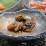 ぼちぼち - 赤貝の肝煮