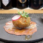 ぼちぼち - 自家製 お豆のコロッケ