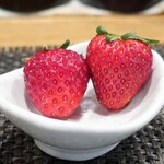 ぼちぼち - デザートのいちご