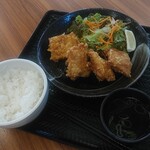 はなまるうどん - 鶏千から揚げ定食