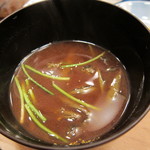 寿司 もり田 - 赤出汁