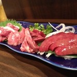 瓦町どら鴨 - 鴨の刺身類