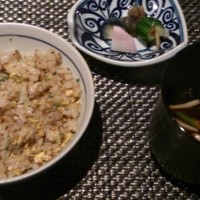 日本料理 海幸 - 2012.9.26ガーリックチャーハン