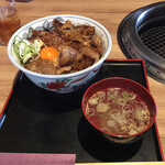 焼肉go - 牛炙り丼(大)270g  990円