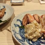 北海道魚料理 歓 - 毛ガニ、うまーい！
