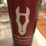 横浜チーズカフェ - アメリカワイン　Dark Horse　グラス590円