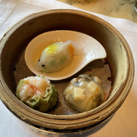 ヘイフンテラス - 点心3種 中まで透き通った美しい点心！