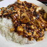 中国四川料理 天府仙臺 - 2021年4月。四川麻婆飯大盛り。