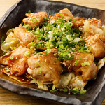 Grilled chicken and cabbage with miso