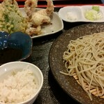 Soba Ru - 茨城県阿見町産石臼挽き十割蕎麦 たこ天せいろ