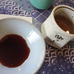 Hanayashiki - スープとステーキのタレ