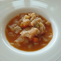フラテッロ・ディ・ミクニ - 豆と野菜のパンスープ