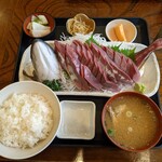 みやたや - いなだ刺定食