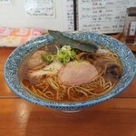 らーめん森や。 - 三ツ星醤油ラーメン 細麺 大盛 味玉トッピング