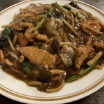 紫苑 - 五目あんかけ焼そば780円