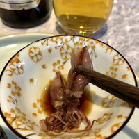 中国意境菜 白燕 - 漬け蛍烏賊
