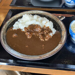 醸し家 おおくぼ - 黒豚カレー500円
