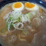 ○麺 - 味玉ラーメン７５０円