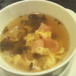 Kamakura Yamashita Hanten - 高菜とフカヒレのスープ