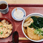 二代目 甚八 - かやくめし定食ビッフェ付(979円)