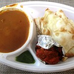 マイカレーハウス - Ⅾ弁当(チキンカレー)