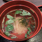 本格炭火焼うなぎ えん - お吸い物