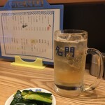 名門 - カウンター食事イメージ写真