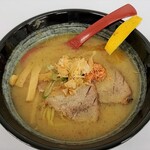 札幌鮭ラーメン麺匠 赤松 - 上空から