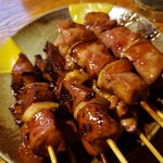 呆屋やきとり店 - 料理写真:豚精とレバー