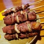 Houya Yakitori Ten - タンとハツ