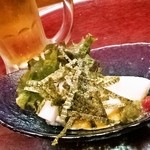 くし正 - 山芋たんざく梅肉添え