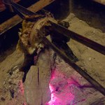 山荘 やまの彩 - ツレが生焼けを戻したところ