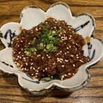 居酒屋 ふじや - 茄子鶏そぼろ田楽