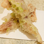 鮨 由う - ・蛍烏賊の磯辺揚げ