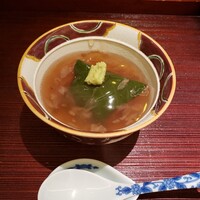 割烹 にしい - 鯛の蕪蒸し