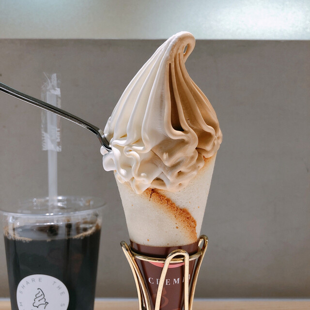 シルクレーム 阪急三番街店 Silkream 大阪梅田 阪急 ソフトクリーム 食べログ